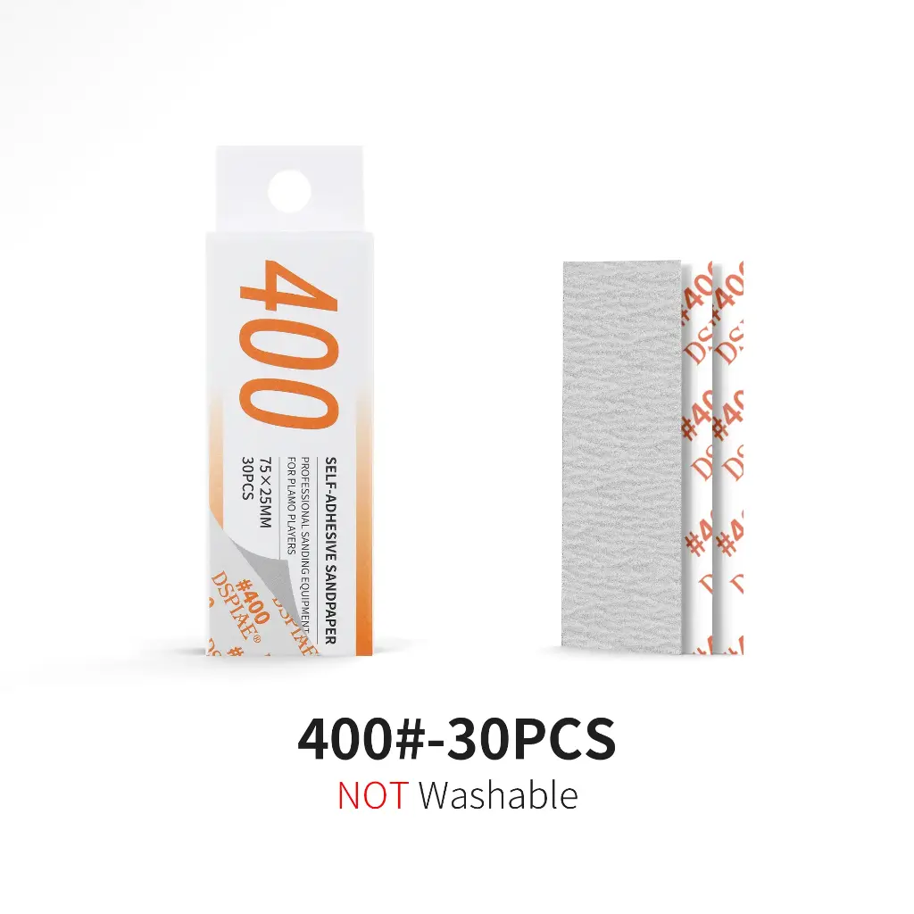 Self-adhesive sandpaper grid 400
