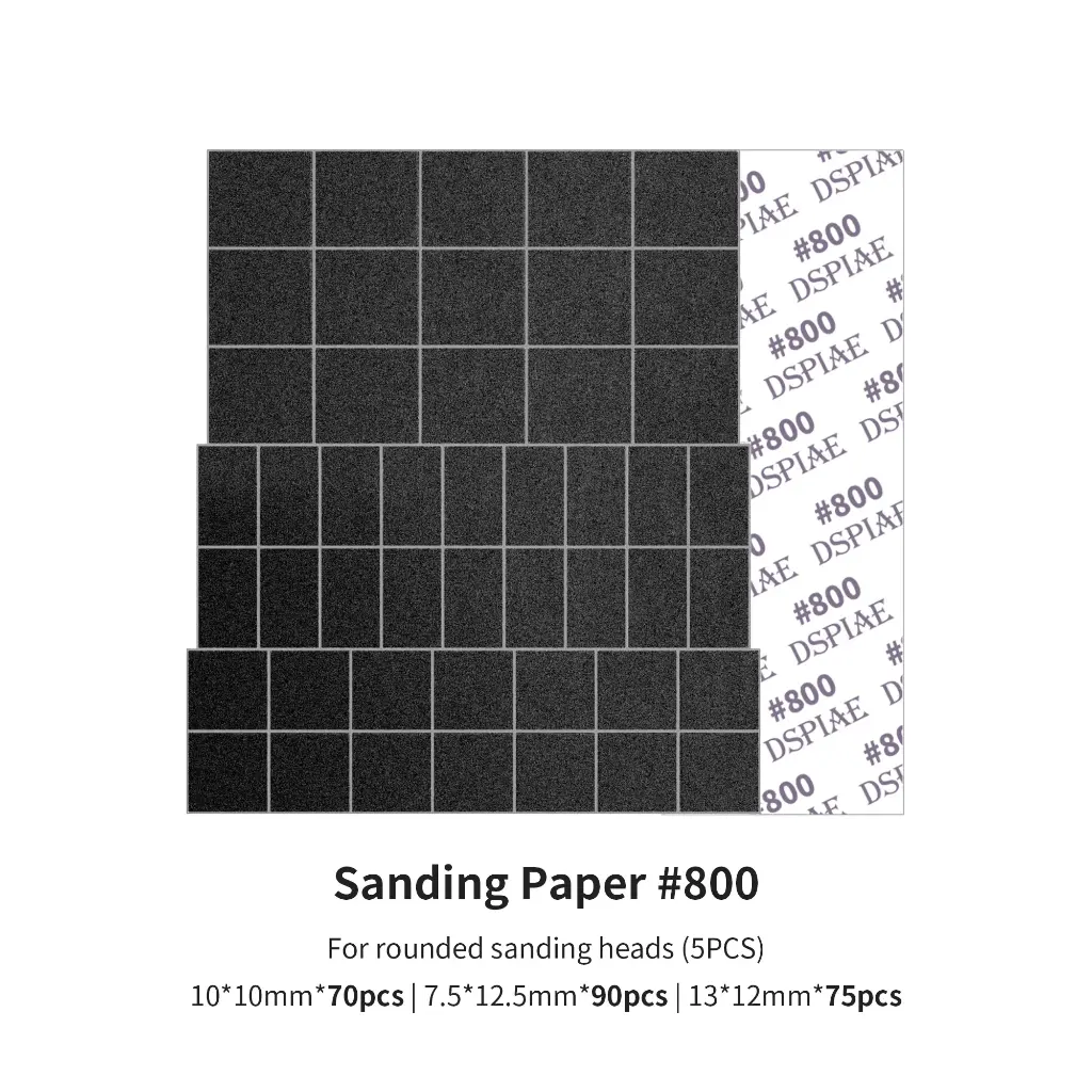 Sanding paper grid 800 for rounded sanding heads ES-A   
