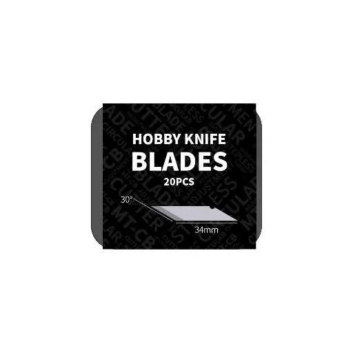 [DK-B01] Hobby knife spare blades broad