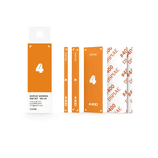 [PT-SP04] Acrylic sanding pad set No.4 grid 400