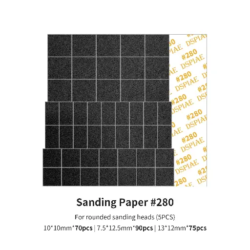 [MSP-ES02] Sanding paper grid 280 for rounded sanding heads ES-A 
