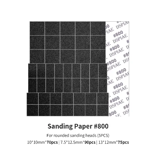 [MSP-ES08] Sanding paper grid 800 for rounded sanding heads ES-A   
