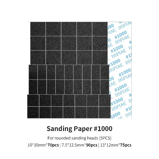 [MSP-ES10] Sanding paper grid 1000 for rounded sanding heads ES-A  