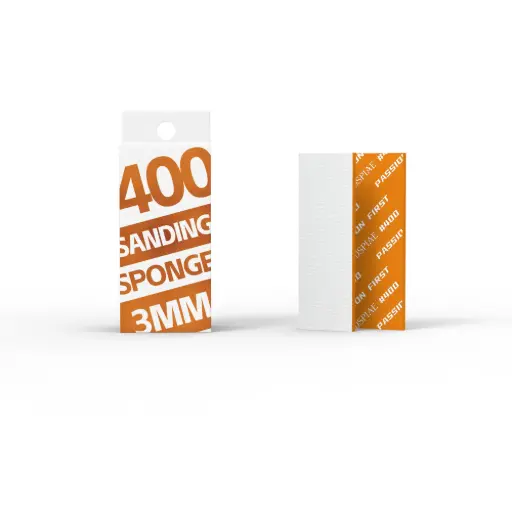 [XS3-400] Vigorous sponge sandpaper 3mm 400 grid