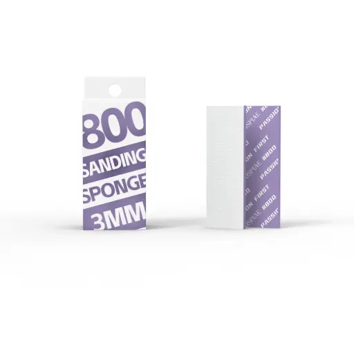 [XS3-800] Vigorous sponge sandpaper 3mm 800 grid 