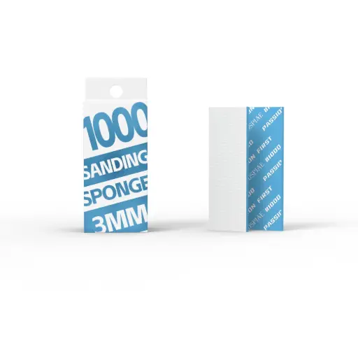 [XS3-1000] Vigorous sponge sandpaper 3mm 1000 grid 